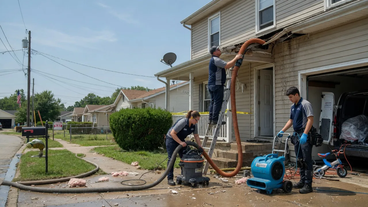 Water Damage Restoration in Cisne, IL near me